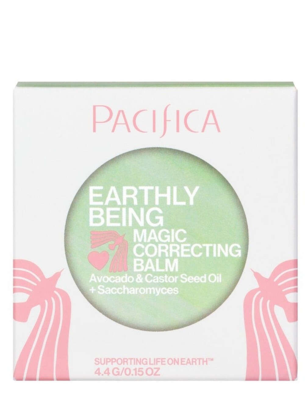 Pacifica Earthly Being Magic Correcting Balm  Green Color Correcting 0.5 Oz